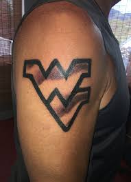 West Virginia Tattoo Flying Wv Tattoo Tattoos For Guys Virginia Tattoo West Virginia Tattoo