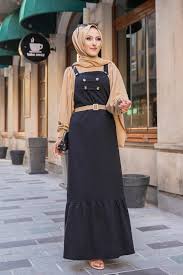 Check spelling or type a new query. Robe Bretelle Salopette Et Sa Ceinture Assortie Pour Femme Vetement Hijab En Ligne Couleur Noire Pret A Porter Et Accessoires