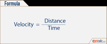 Velocity Speed Calculator