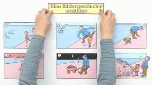 Eines tages fuhr der kleine herr jakob los, um seinen 5 kaninchen futter zu holen. Bildgeschichte Schreiben Beispiele