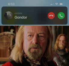 I'll do you one better: "WHY was gondor?"