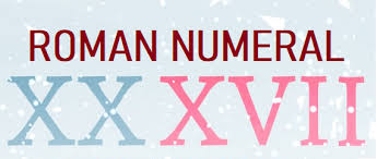 It is an additive and subtractive system in which letters are used to denote certain base numbers and arbitrary numbers in the number system and denoted using a different combination of symbols. Xxxvii Roman Numeral Javatpoint