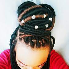 Brazilian Wool Faux Locs Goddessfauxlocs Fauxlocs Goddesslocs Melaningoddess Brazi Brazilian Wool Hairstyles Faux Locs Hairstyles Natural Curls Hairstyles