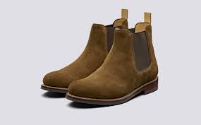 Discover chelsea boots by fendi, saint laurent and dolce & gabbana. Warren Chelsea Boots In Snuff Suede Grenson Shoes