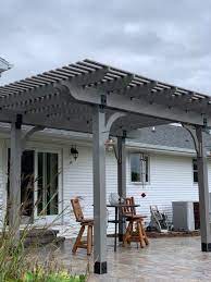 Cedar Pergola By Creative Decks Landscaping Pergola Cedar Pergola Outdoor Living Design