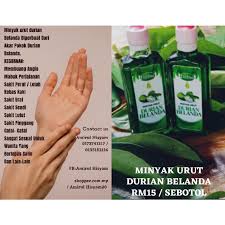 Yang mana rawatan terbaik bila anda sakit lutut: Buy Dafna Minyak Urut Akar Pokok Durian Belanda Seetracker Malaysia