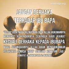 Muslim Go Redha Allah Pada Redha Orang Tua Dan Murka Facebook
