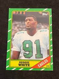 Buy from many sellers and get your cards all in one shipment! Lot Exmt 1986 Topps Reggie White Rookie 275 Football Card