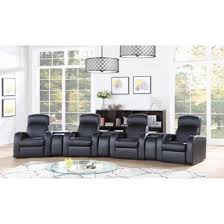 We guarantee you the best prices for any berkline home theater seating option. Coaster Furniture Home Theater Seating Cyrus 600001 S4a Theater Seating 4 Seat From Tc Furniture Gallery Clearance Center