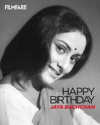 The iconic actress #JayaBachchan is celebrating her birthday today. On this  special day, we look back at some of the crucial moments in her career, the  films that put her under spotlight