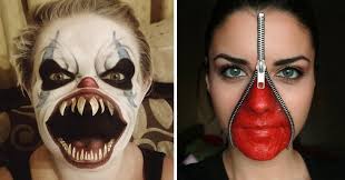 creepiest makeup ideas