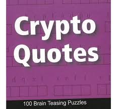 Play the free online crossword puzzle from the atlantic, created by puzzle constructor, caleb madison. Buy Crypto Quotes 100 Brain Teasing Puzzles Online