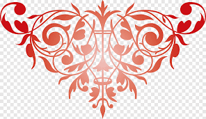 Orange Filigree Decor European Style Chinese Style Heart Png Pngegg Transparent purple heart png clipart. orange filigree decor european style