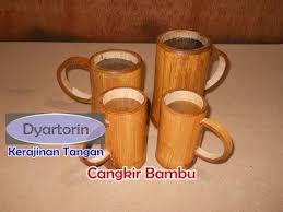 Cara membuat kerajinan lampion dari bambu beserta gambarnya. Cara Membuat Cangkir Dari Bambu Youtube Cangkir Bambu Kerajinan Tangan