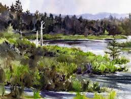 See more ideas about watercolor landscape, landscape paintings, landscape art. Heron Pond En Plein Air Watercolor Landscape Painting Vermont Watercolor Artist Tony Conner