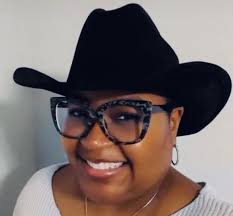 Texas sticker with two tone hat