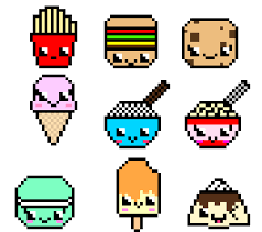 +31 idées et designs pour vous inspirer en images. Kawaii Pixel Art Clipart Drawing Pixel Food Transparent Clip Art