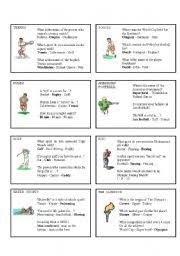 These 7th grade trivia questions and answers are a bit tough. Card Game Trivia For Kids 1 3pgs Esl Worksheet By Mulle