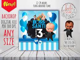 Black Boss Baby Decorations Party City Baby Boss Backdrop Print Yourself African American Boss Baby Backdrop Boss Baby Party Supplies Boss Baby Party Supplies Baby Birthday Backdrop Baby Backdrop