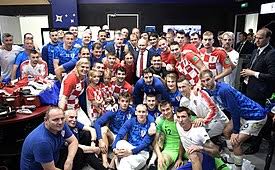 Croacia logró rescatar un empate con república checa en la eurocopa 2021, por lo que aún tiene oportunidades de acceder a la siguiente ronda. Selecao Croata De Futebol Wikipedia A Enciclopedia Livre