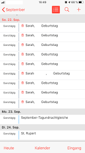 Ich habe am 03.03 geburtstag. Mein Geburtstag Wird 9 Mal Im Kalender An Apple Community