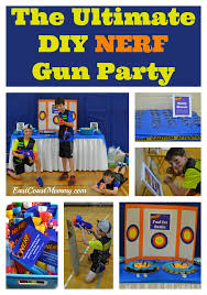 How to make a nerf gatling gun i made this nerf gun using an air duster can, these can be dangerous as i have shown in the beginning of the video. East Coast Mommy Epic Diy Nerf Party