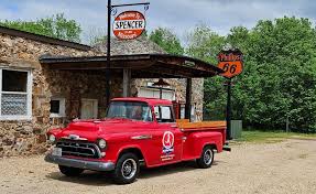 Image result for Red 1957 Truck
