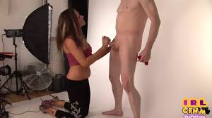 Amateur CFNM busty British babe fucked on photo shooting