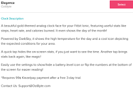 Deal the code is entered at kzl.io/code where they can purchase access to the app/clockface. Solved Elegance Clock Face Message To Log In Fitbit Community