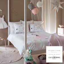 Retrait Gratuit En Boutique Carre Blanc Parure De Lit Melusine P Strong Parure De Lit Melusine Imprim Eacute E Strong 100 Parure De Lit Lit Linge De Lit