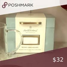 Magnolia Recipe Box In 2020 Recipe Cards Kitchen Cookbook Recipe Box