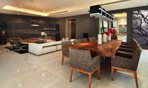 In an open floor plan, a messy kitchen is visible from other parts of the house, and it may make adjacent rooms feel messy by. Best Open Plan Kitchen Living Room Design Ideas House Plans 160513