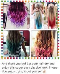 Cool Aid Hair Dye No Damage Kool Aid Hair Hair Dye For Kids Dip Dye Hair