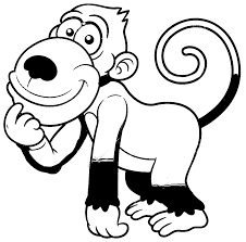 Kumpulan Gambar Kartun Monyet Yang Lucu Kolek Gambar