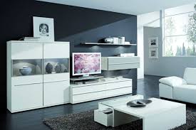 Diese Elegante Loddenkemper Wohnwand Aus Lack In Den Farben Weiss Und Soft Grau Von Loddenkemper Besteht Aus Einem Highboard Einem Mobel Rieger Wohnen Wohnwand
