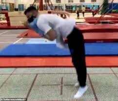 They welcomed a daughter to this world named willow whitlock. Gold Olympic Gymnast Max Whitlock Takes His Baby Daughter For A Somersault On The Trampoline Daily Mail Online