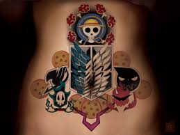 45 Anime Tattoo Designs And Ideas Tats N Rings