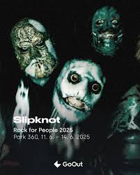 Slipknot zahrají na Rock for People 2025! Předprodej na festival začne na  webu GoOut už 18. listopadu v 10:00, tak na to nezapomeň.
