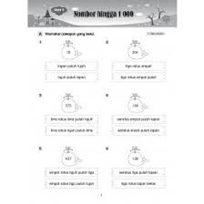 Matematik tahun 2 menyebut nombor hingga 1000. Primary 2 Latihan Topikal Buku Teks Matematik