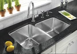 42 inch stainless steel undermount double bowl kitchen sink with drain board sku: Kitchen Skins Undermount Kitchen Sinks Stainless Steel
