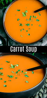 Easy Carrot Soup Instant Pot Stove Top Instructions In 2020 Spring Soups Carrot Soup Recipes Carrot Soup