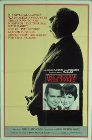 Original Trouble With Harry, The (1955) movie poster in VF condition for  $35.000