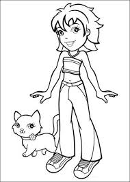Gaining their name from the original bluebird toys dolls no more than one inch tall, the polly pocket dolls are no longer exactly pocket sized. Kids N Fun Com 47 Coloring Pages Of Polly Pocket