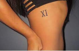 Roman numerals The number 11 | Tattoos, Inner arm tattoos, Matching sister tattoos