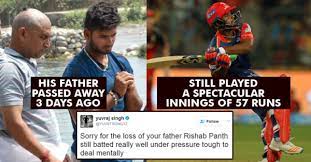Uncuttrainingsessions bhai, pant ka batting dekhna hai pant kahaan hai? did you know : Rishabh Pant Showed A Superb Performance In Spite Of Father S Death Twitter Users Saluted Him Rvcj Media
