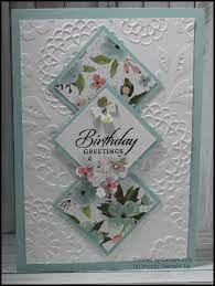 30 new card making ideas: Carolyn King Cards Handmade Card Craft Embossed Cards