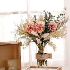 Maybe you would like to learn more about one of these? Bouquet Artificial Flowers Hydrangea Catkins Chrysanthemum Living Room Decoration Wedding Bouquet Diy Combination Beautiful And Brilliant Shopee Malaysia