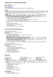 Knowledge of microsoft office is often mentioned in administrative assistant job description for resume. Administrative Assistant Resume Examples And Descriptions Mous Syusa