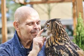 Eulen zu Besuch im Hospiz