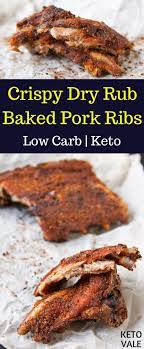 Easy Keto Oven Baked Baby Back Pork Ribs Low Carb Recipe 2 Net Carbs Ketovale Recipe Baked Pork Ribs Recipes Baked Pork